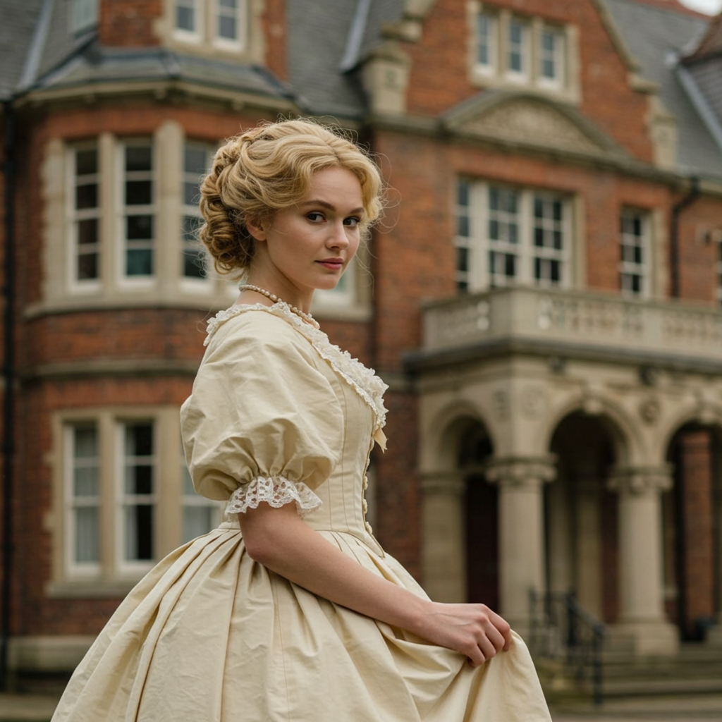 Victorian Fashion 101: Everything You Need to Know About the Era's Style 7 victorian era blonde lady