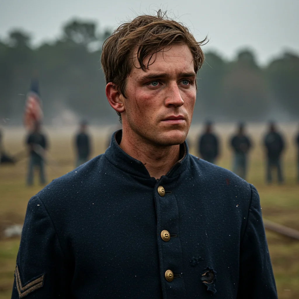 The Attire of the American Civil War: A Detailed Glimpse into 19th-Century Fashion 7 a young union soldier