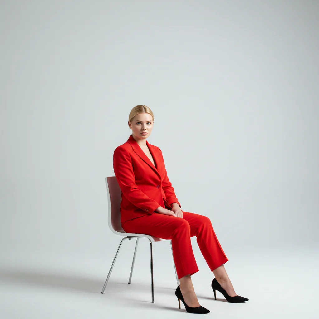 Styling Tips for a Career-Boosting Closet for Women 6 busineswoman in a red suit
